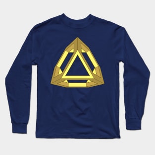 gmtrx lawal skeletal truncated tetrahedron Long Sleeve T-Shirt